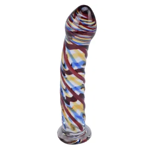 230418 - Lucent Tartan Glass Massager - 6.8 Inch