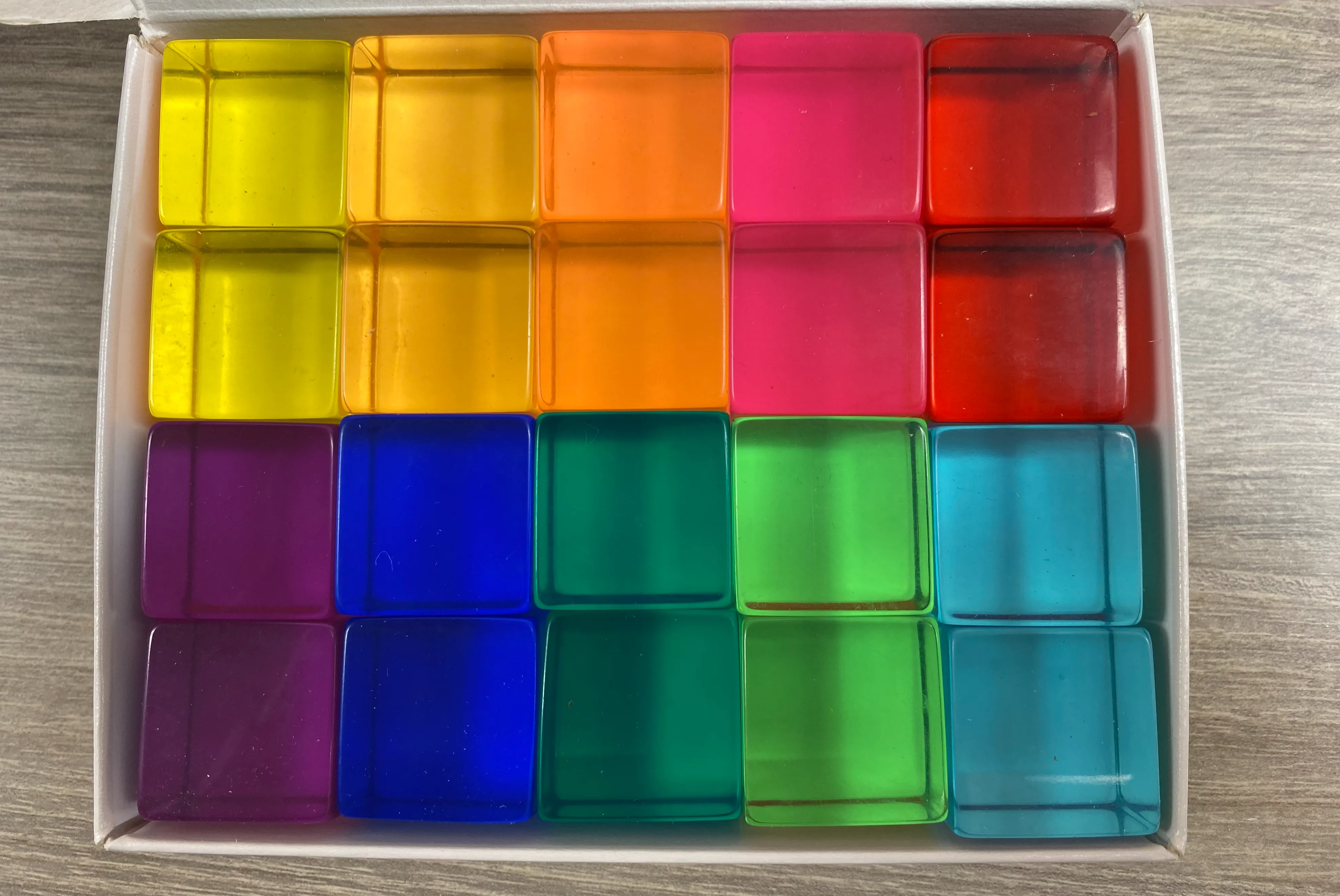 Bauspiel Lucent Cubes (20 pcs)