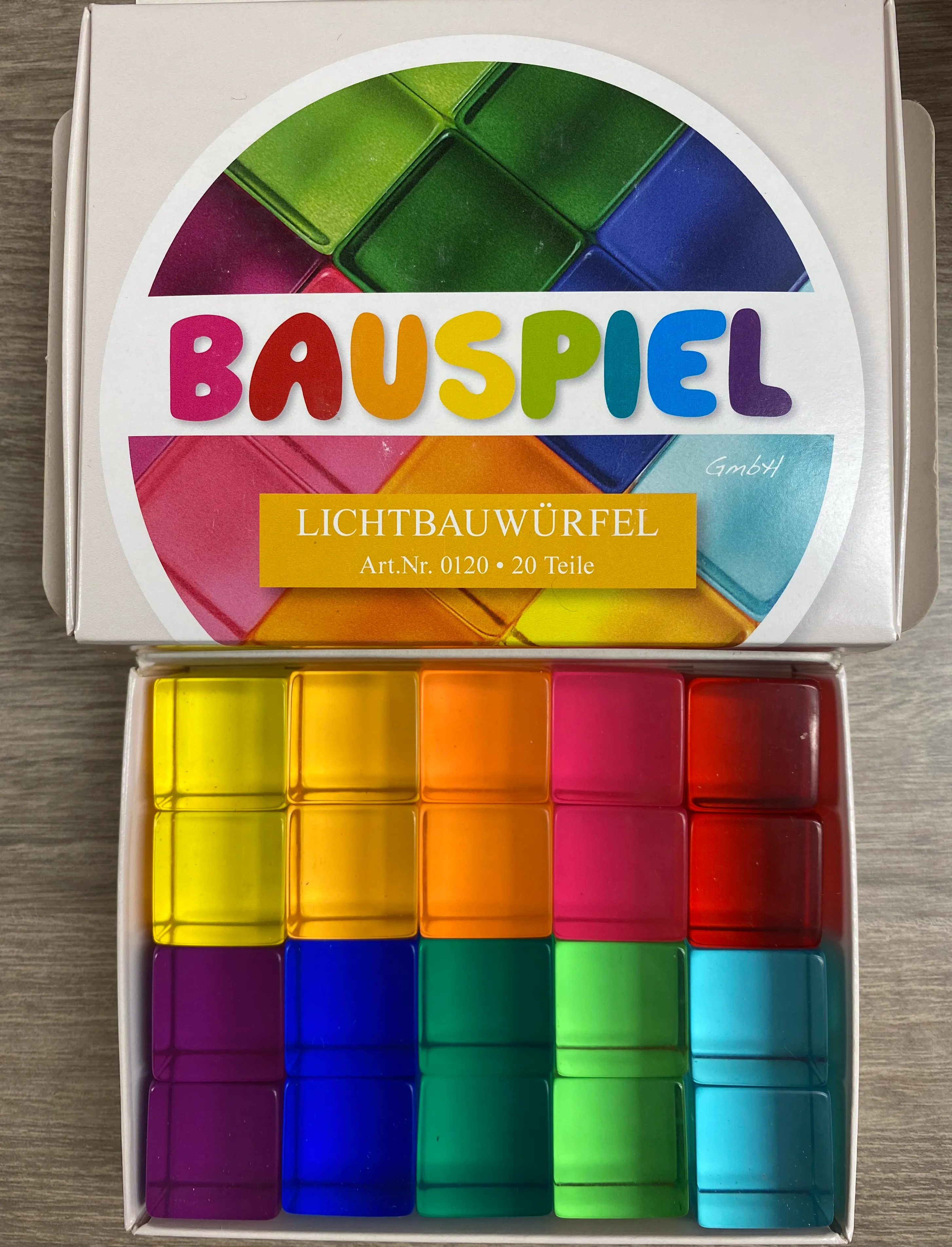 Bauspiel Lucent Cubes (20 pcs)
