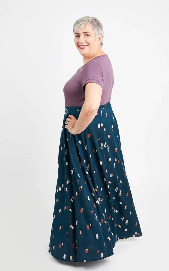 Cashmerette Sewing Pattern - Holyoke Maxi Dress & Skirt