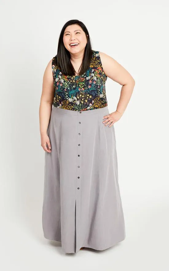 Cashmerette Sewing Pattern - Holyoke Maxi Dress & Skirt