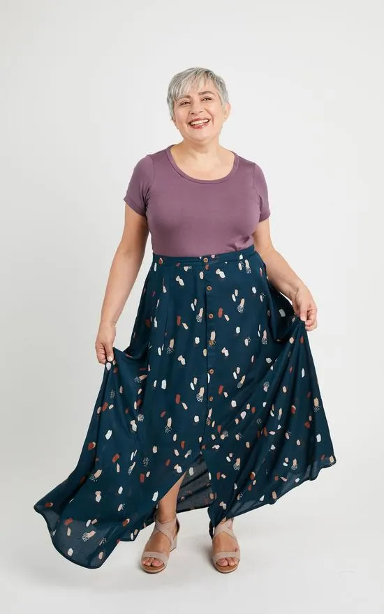 Cashmerette Sewing Pattern - Holyoke Maxi Dress & Skirt