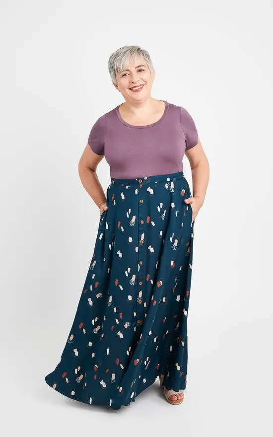 Cashmerette Sewing Pattern - Holyoke Maxi Dress & Skirt
