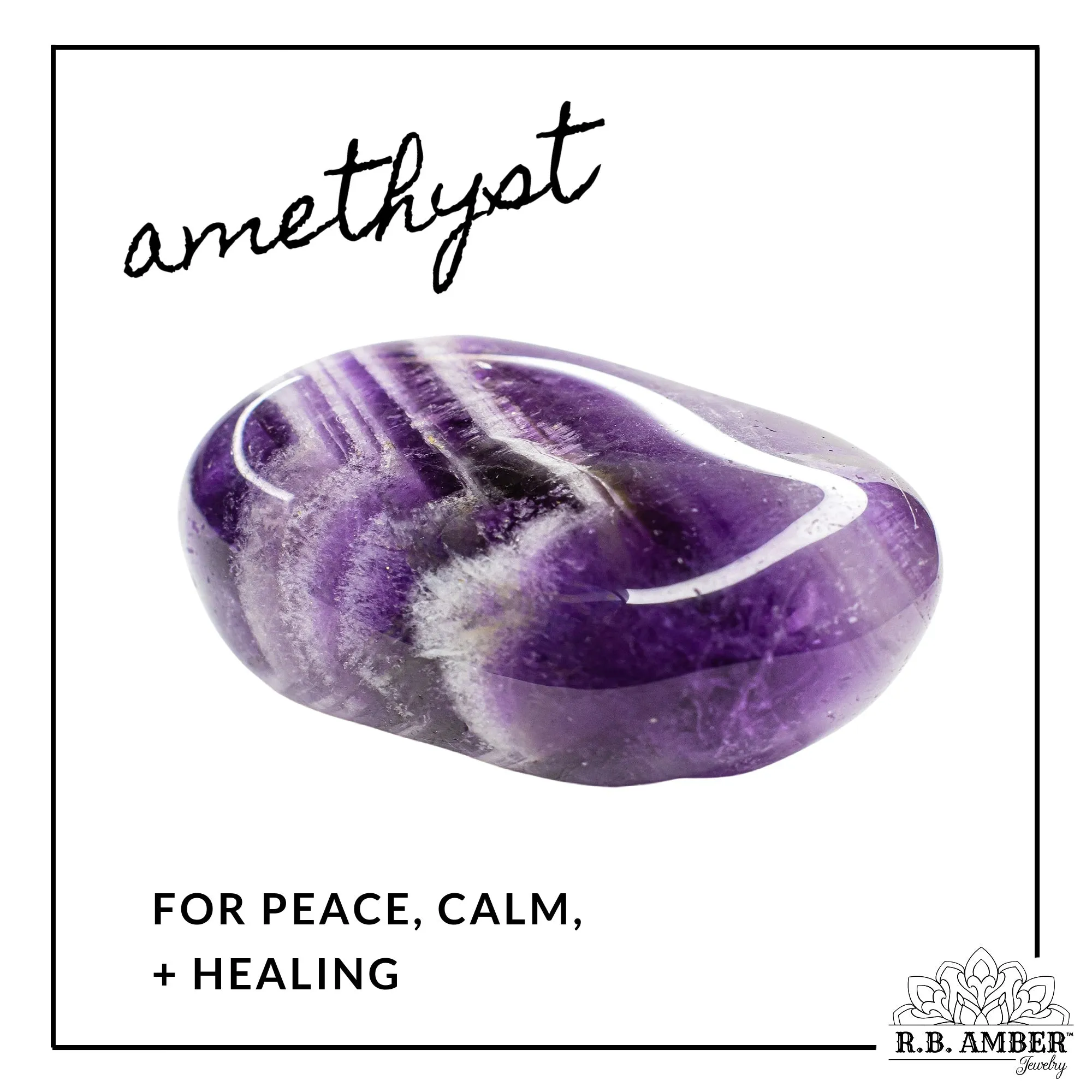 Kids | Amethyst   Raw Cognac Aromatherapy Necklace