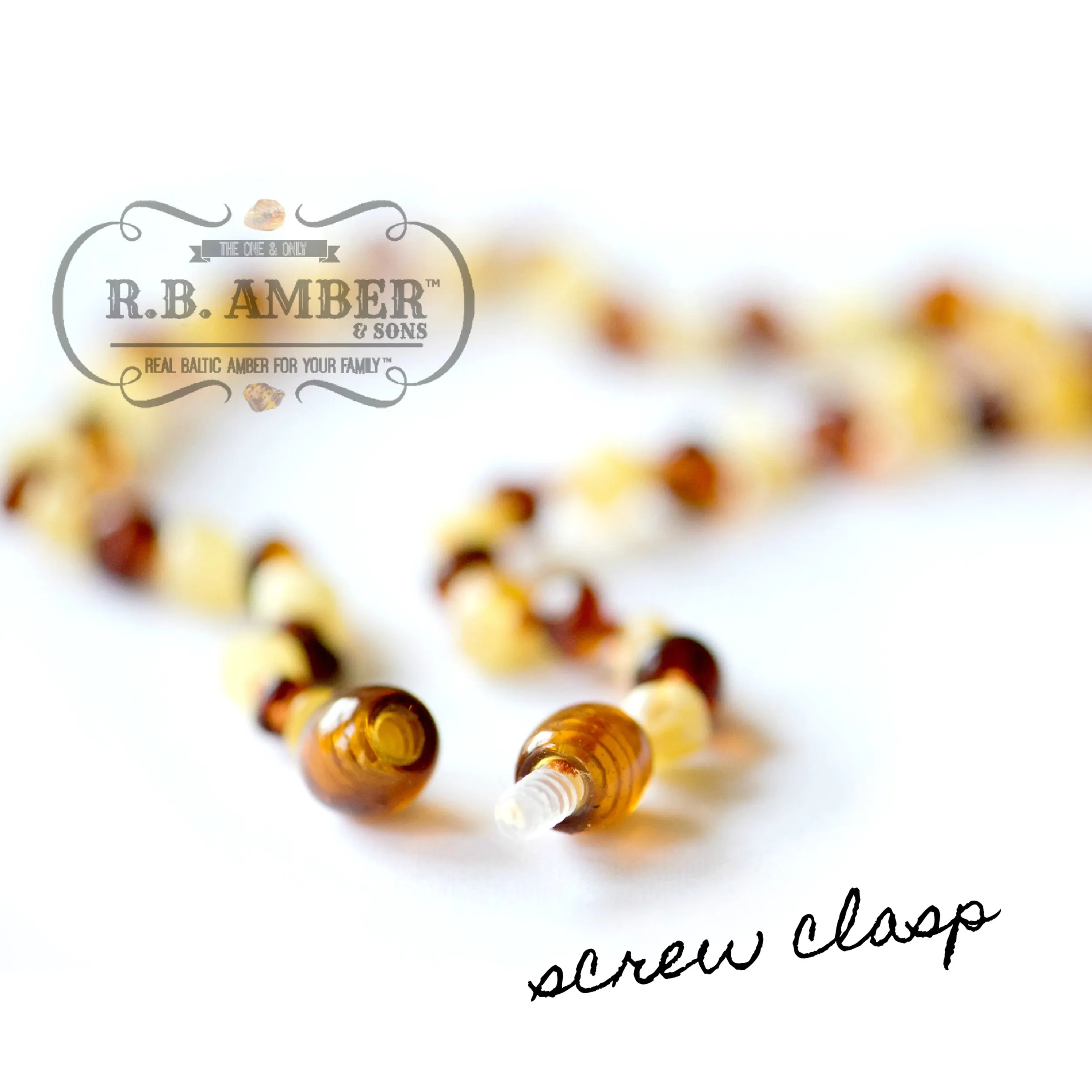 Kids | Amethyst   Raw Cognac Aromatherapy Necklace