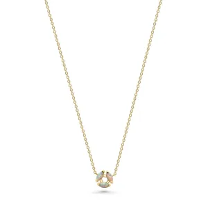 Opal Triangle Necklace