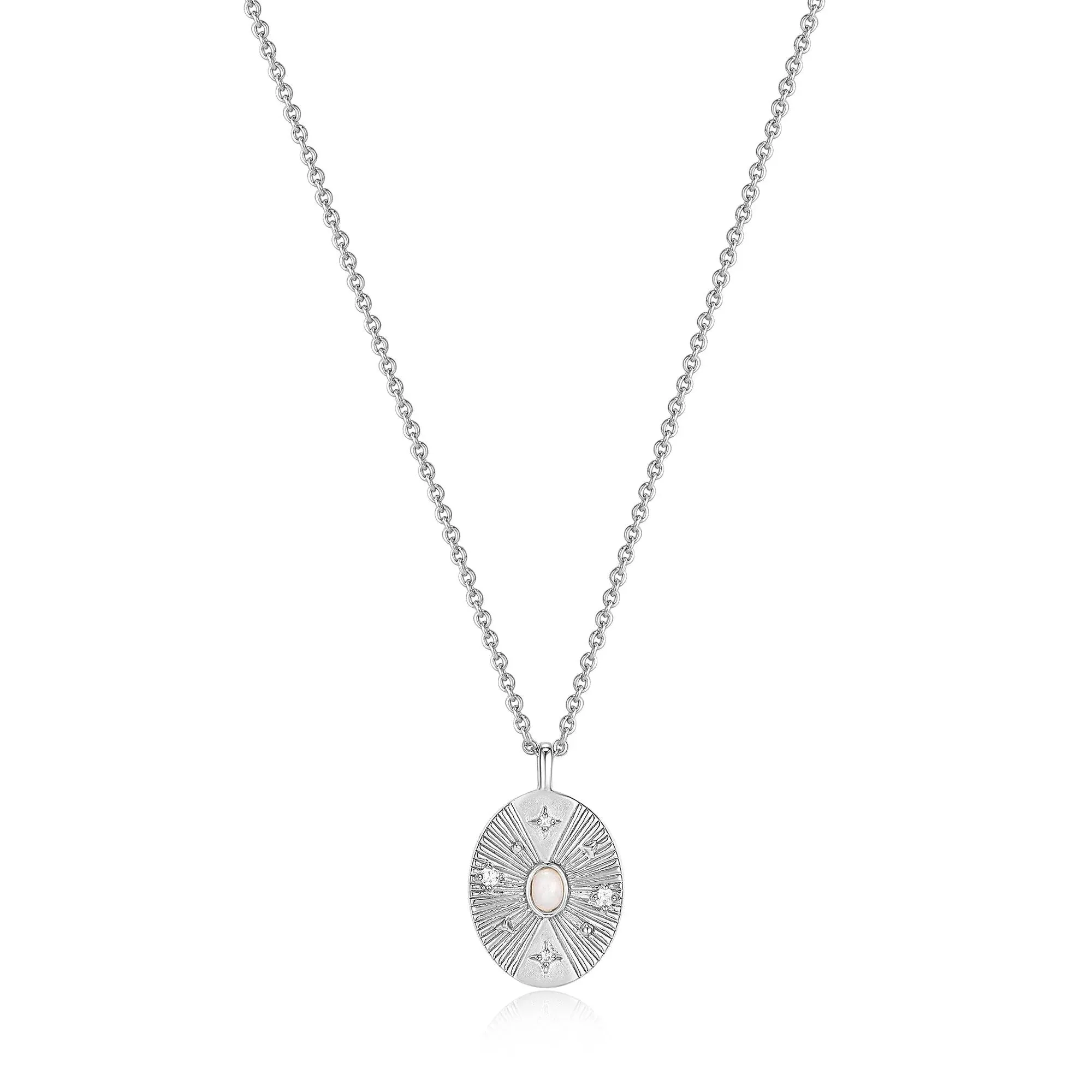 Rising Star - Scattered Stars Kyoto Opal Disc Necklace