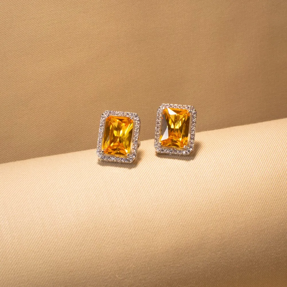 Sally Yellow Pendant Set